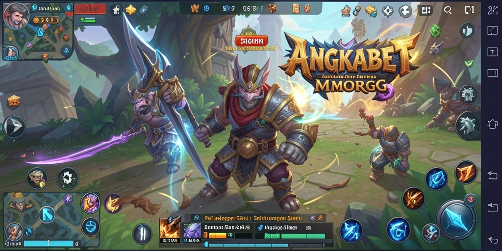 Tampilan gameplay menarik dari ANGKABET dengan petualangan seru.