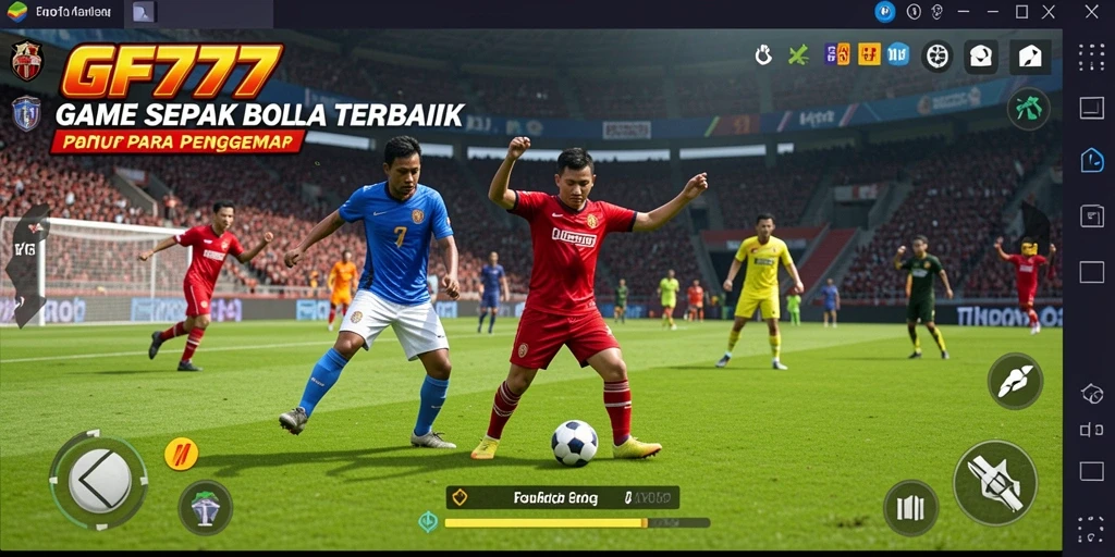 Tampilan gameplay <strong>GF777</strong> yang mendebarkan saat bertanding di lapangan.