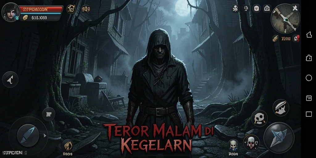 Gameplay GTPIDN yang penuh ketegangan dan horor.