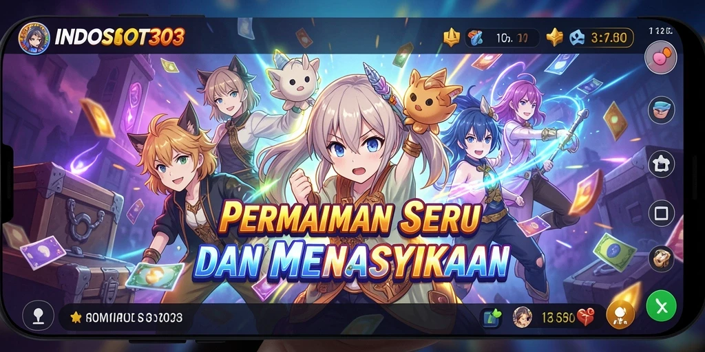Tampilan screenshot dari gameplay menarik dalam INDOSLOT303.