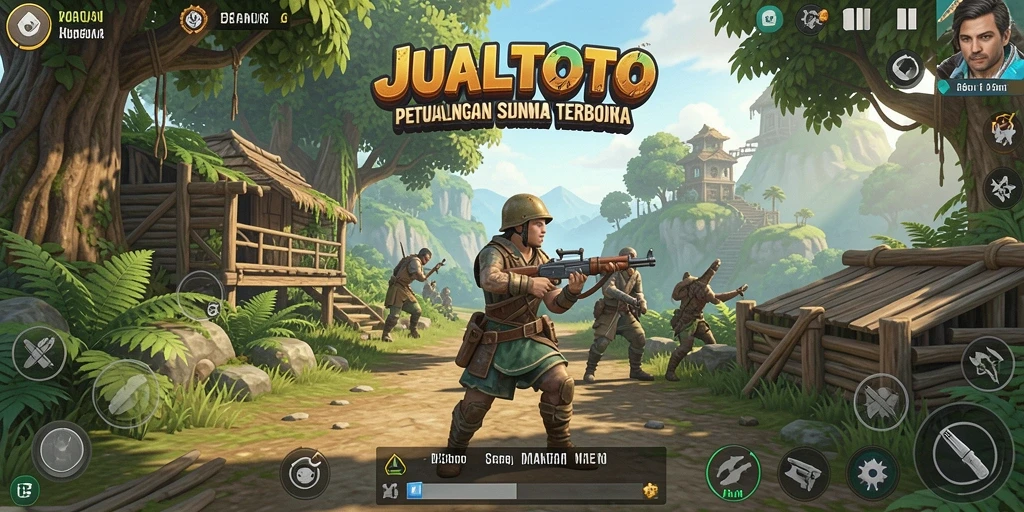 Gameplay seru di dunia terbuka JUALTOTO penuh dengan petualangan.