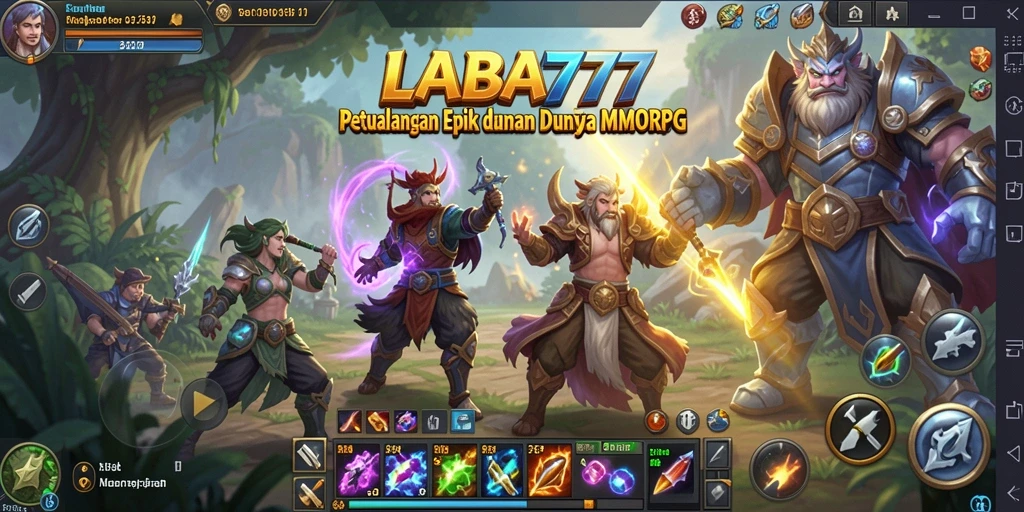 Tampilan aksi mendebarkan dalam gameplay <strong>LABA777</strong> yang penuh petualangan.