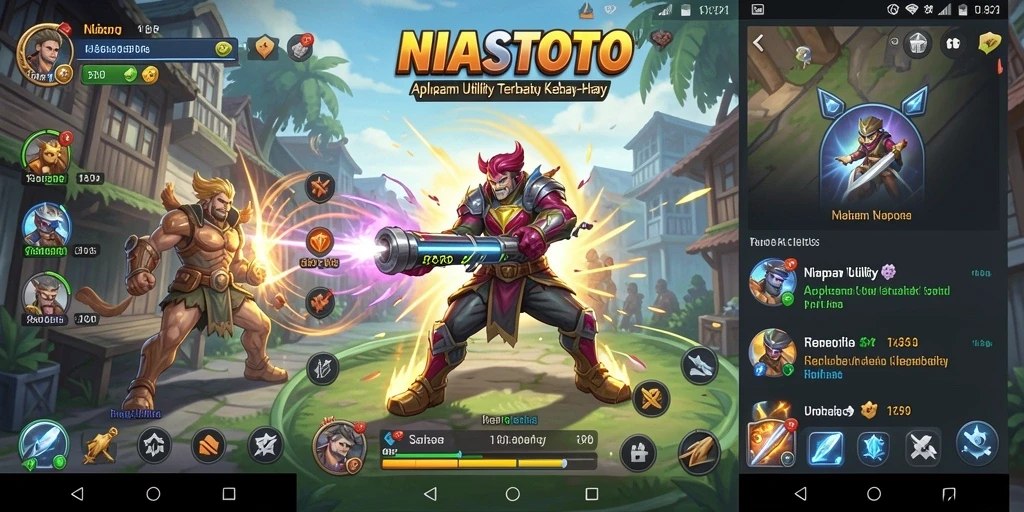 Tampilan antarmuka NIASTOTO yang intuitif dan menarik.