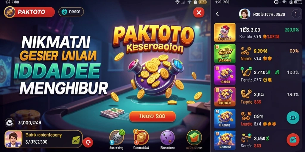 Tampilan gameplay PAKTOTO yang menarik dan penuh warna.