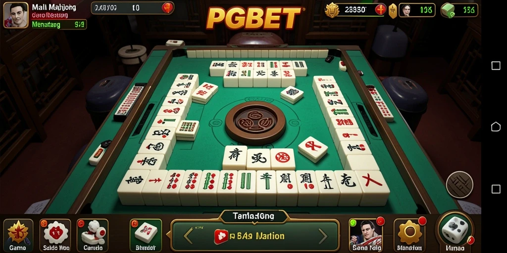 Gameplay PGBET Mahjong yang mengasyikkan dan seru.