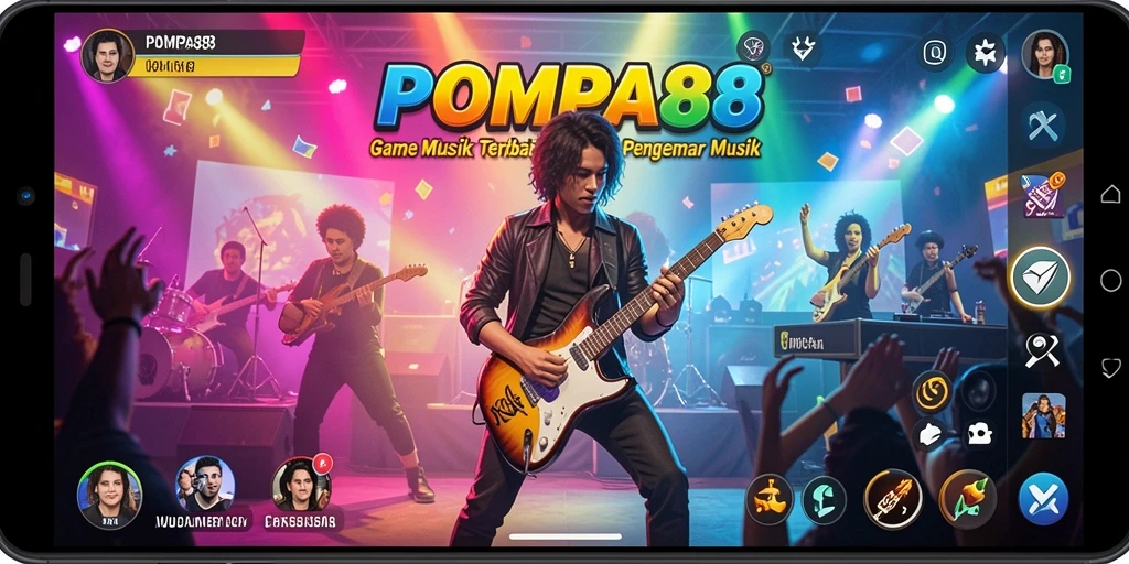 Screenshot POMPA88 menampilkan gameplay interaktif dan dinamis.