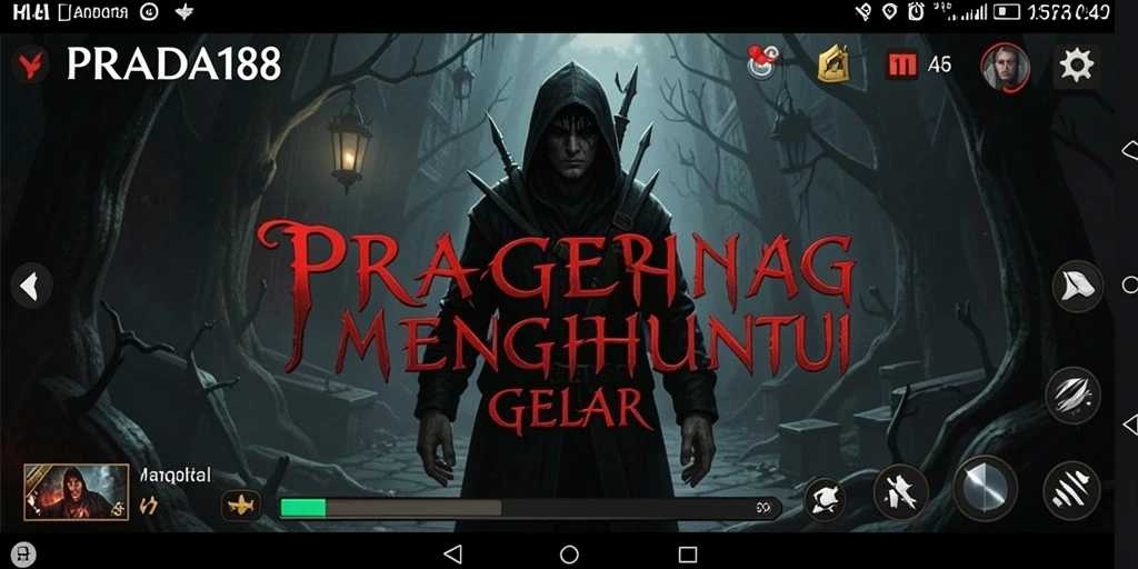 Tampilan gameplay <strong>PRADA188</strong> yang menegangkan dan mencekam, penuh dengan elemen Horror.