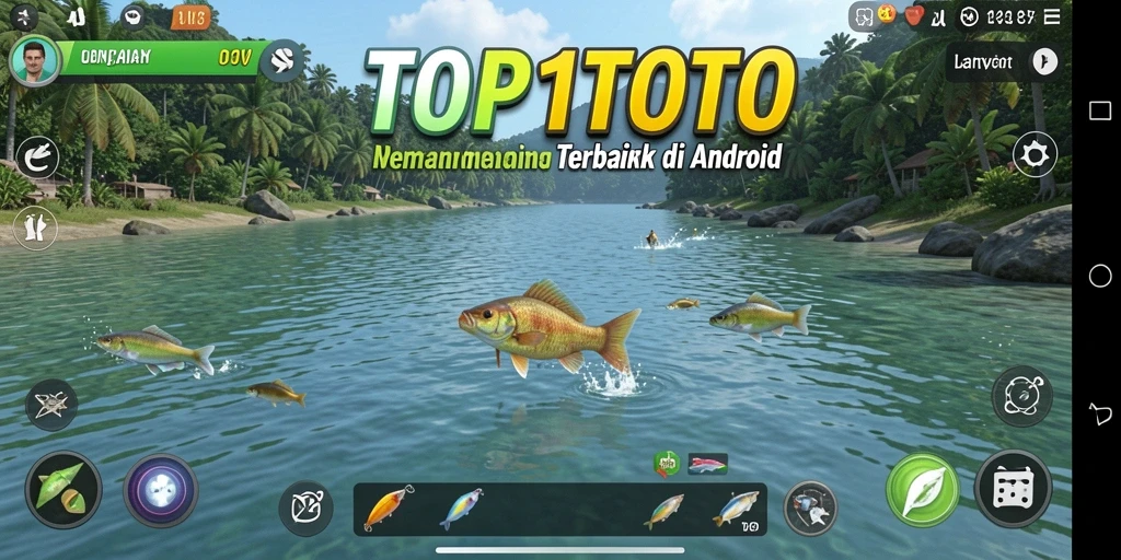 Tangkapan ikan yang luar biasa dalam game memancing TOP1TOTO.